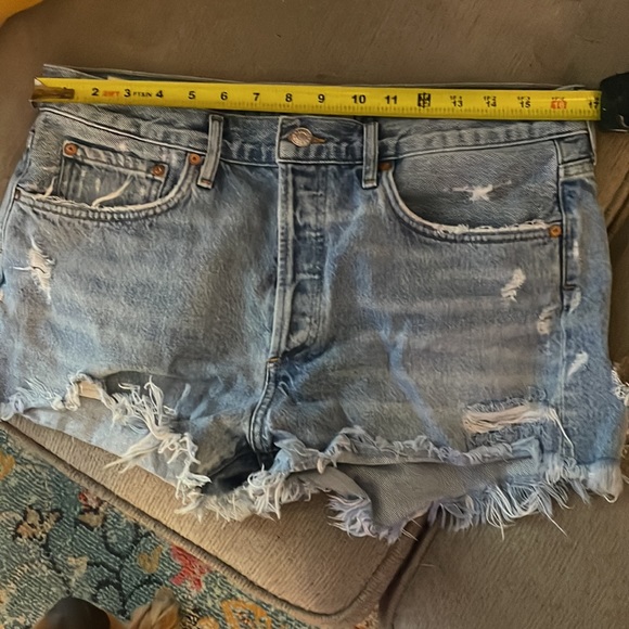 Agolde Parker Vintage Cut Off Shorts - Picture 7 of 7